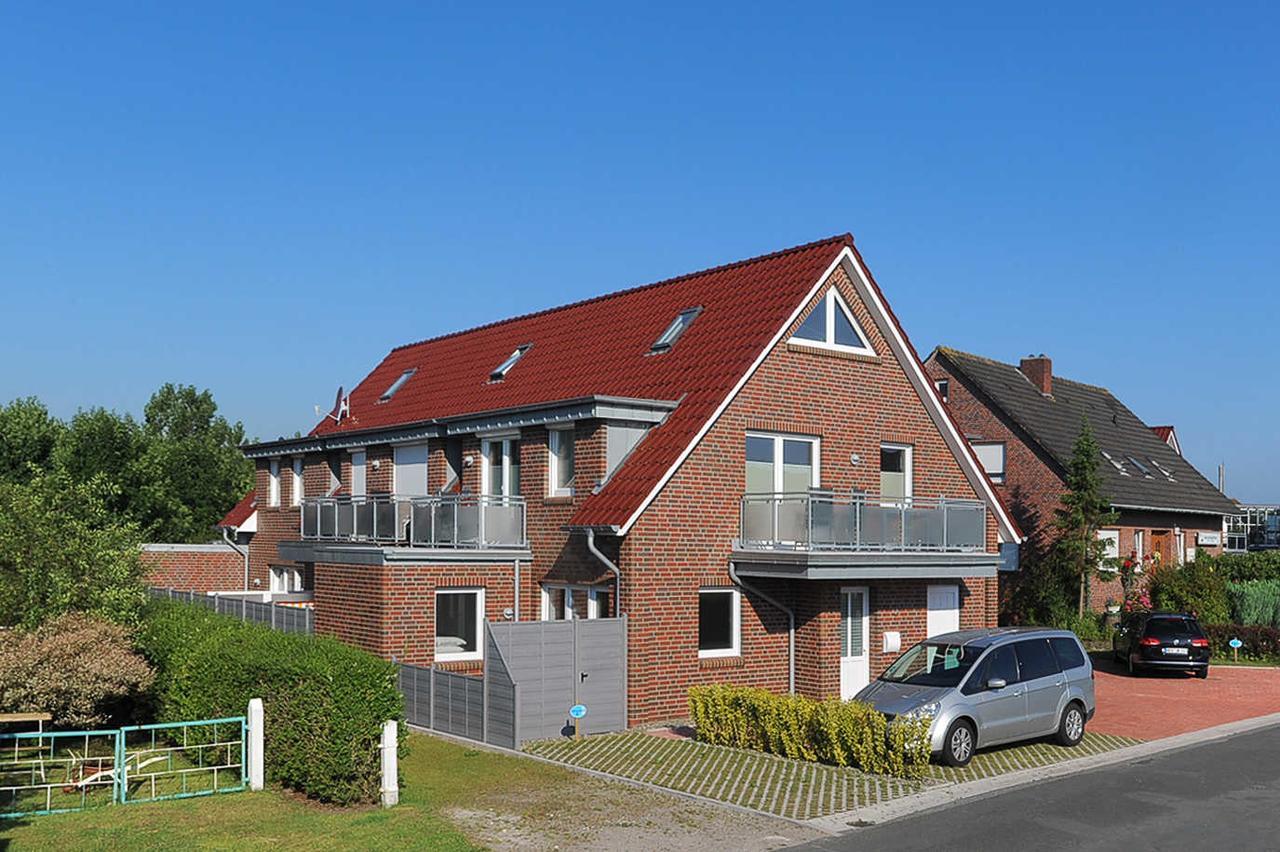 Ferienwohnungen Am Kajedeich Bensersiel Eksteriør billede
